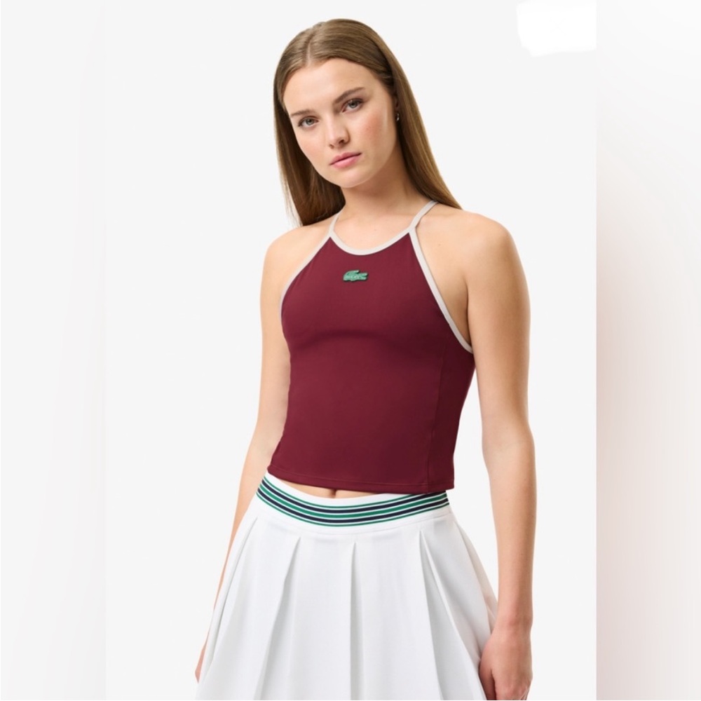 LACOSTE X BANDIER ALL MOTION COLORBLOCK TANK